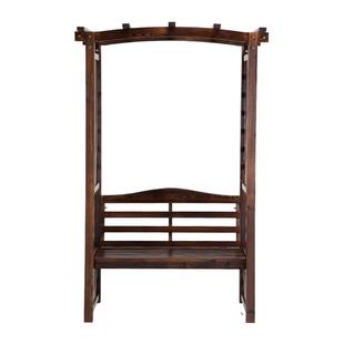 葡萄架防腐木屋凉亭阳台庭院花园碳化实木座椅户外家具庭院桌椅