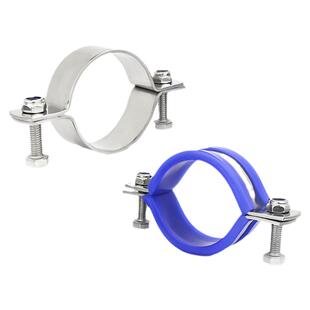 304不锈钢抱箍加厚卡箍固定管道管卡电线杆管支架管箍钢卡管子夹