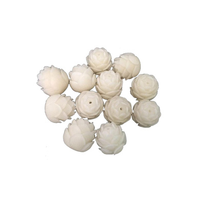 手工diy材料diy编绳白玉五层莲花