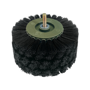 4mm杆文玩电动刷头金刚菩提核桃纳米硬猪鬃毛刷清理抛光包浆工具