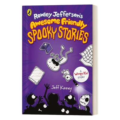 英文原版 Rowley Jefferson's Awesome Friendly Spooky Stories 小屁孩日记番外篇3 恐怖故事集 章节小说 英文版 进口英语书籍