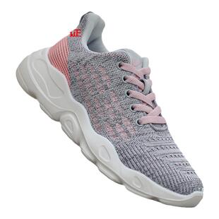 回力女鞋运动鞋女2023春秋季透气网鞋黑色跑步轻便软底鞋子休闲鞋