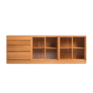 失物招领箪笥边柜 现代简约餐边柜轻奢实木储物柜北欧餐边柜