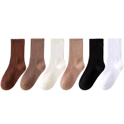 俞兆林儿童袜子春秋款学生中筒袜