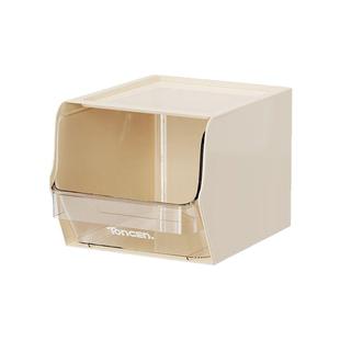 桌面茶包收纳盒胶囊咖啡置物架茶水间吧台办公室抽屉式茶叶零食架