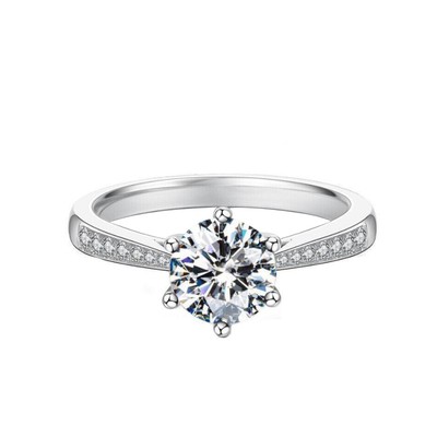 情侣日韩仪式用活口设计锆石镶嵌