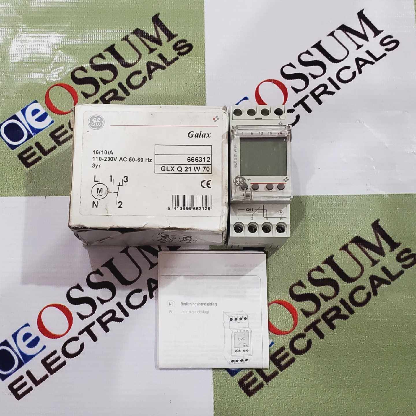 通用电气GALAX666312GLXQ21W70面板计量电压110220VAC10AMP快速发