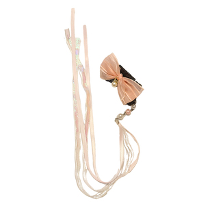 儿童古风抓夹超萌花朵假发辫发夹汉服女童头饰高级感2025新款发饰