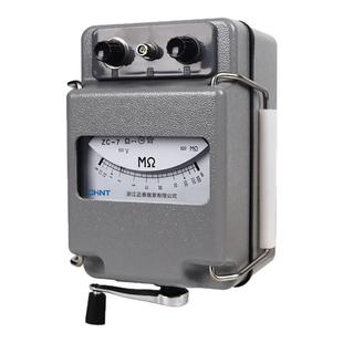 正泰摇表500v兆欧表zc25-3-4-7绝缘电阻检测试仪器电工专用2000v