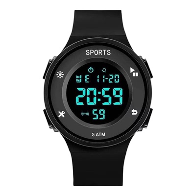防水夜光运动青少年中学电子手表