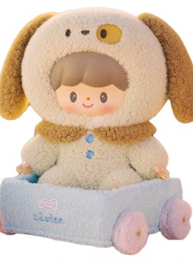 九木杂物社寻找独角兽卓大王童年时光机系列搪胶毛绒盲盒生日礼物