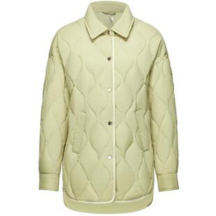 波司登奥莱女秋季时尚衬衫领保暖宽松轻薄羽绒服短款外套廓形轻暖