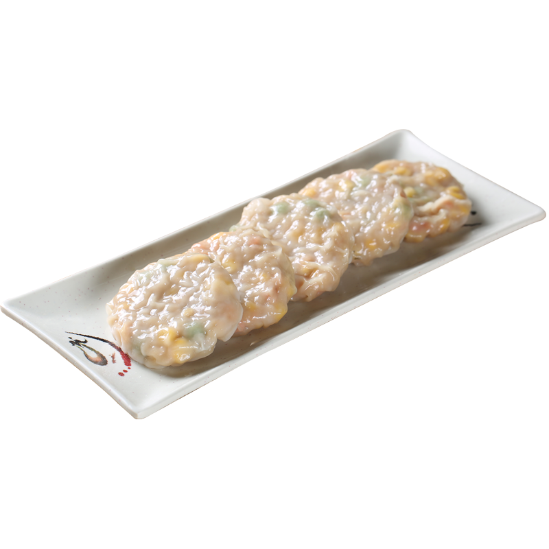 猪肉玉米饼320克 8个/包 生鲜儿童营养辅食速冻锁鲜面点广式点心