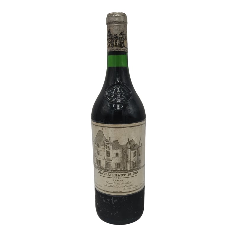 1976年侯伯王庄园正牌奥比昂红酒