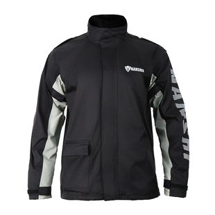 蓝狮摩托车雨衣裤骑行成人外穿分体式外卖骑手专用男款防暴雨套装