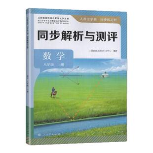 2025秋 适用于人教版 同步解析与测评 数学 八年级上册/8年级上册 人民教育出版社 初中二年级上册 数学 练习册 教辅