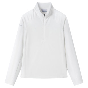 25秋冬新品哥伦比亚Columbia户外运动女半拉链套头抓绒衣AR1131