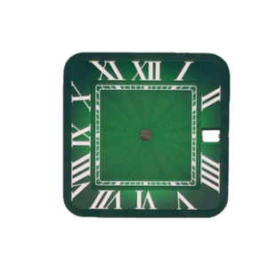 27mm方形罗马数字表盘改装山度士手表配件适装NH35NH36自动机芯