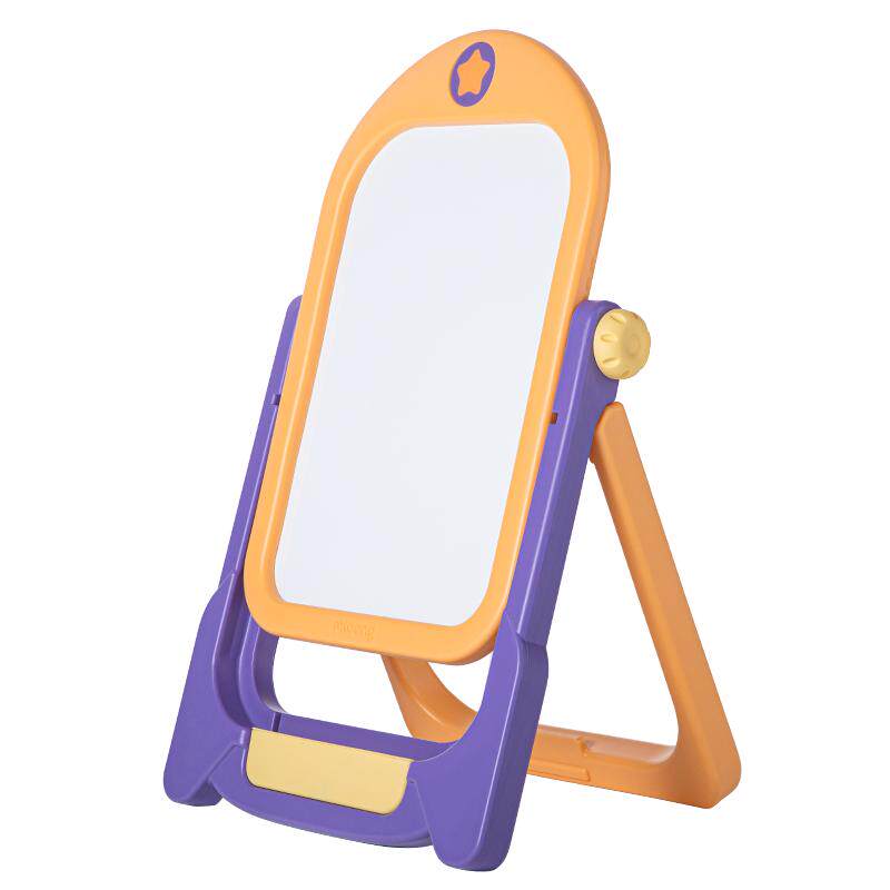 曼龙儿童画板磁性写字板宝宝家用涂色可擦小黑板支架式无尘绘画板