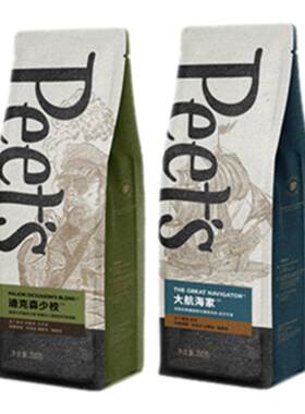 Peet's皮爷新鲜手磨拼配咖啡豆