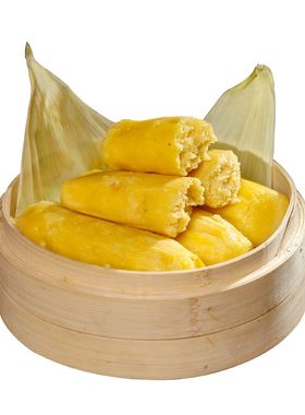 古蜀味道玉米粑粑四川小吃苞谷粑粗粮新鲜糯玉米早餐半成品包谷粑