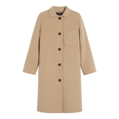 【秋冬奢享】Weekend MaxMara 25女装单排扣羊毛大衣5016015106