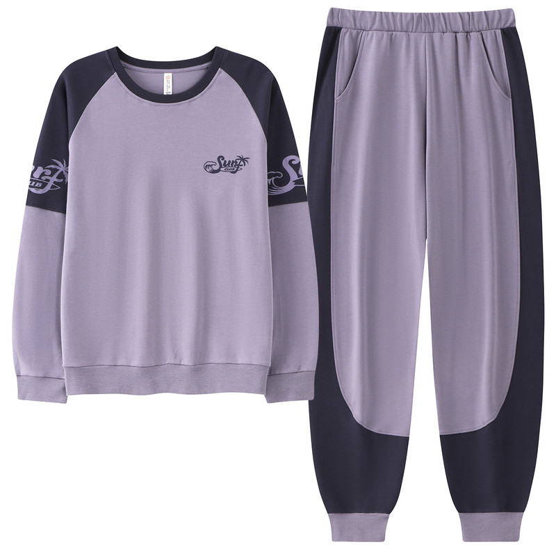 2025睡衣女春季纯棉长袖休闲睡衣/家居服套装