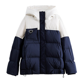 初中学生羽绒服冬季大童新款外套加厚高中生少女孩2025短款13岁潮