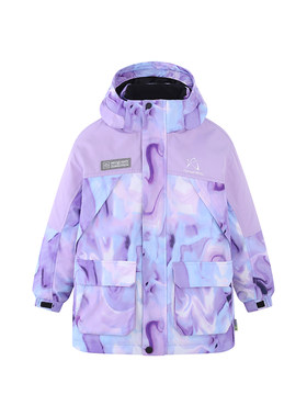 象老大儿童可拆洗滑雪羽绒服加厚