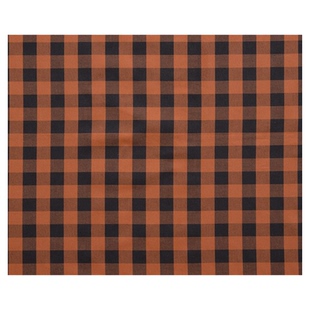 日本进口50支高密度纯棉色织面料小纹工房手工DIY服装布棋格时影