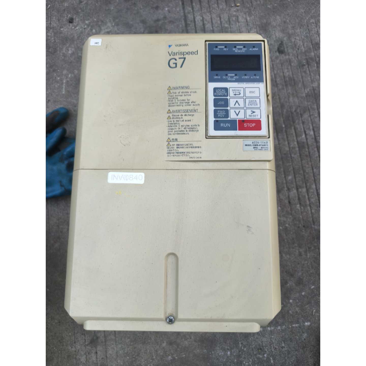 议价安川G7变频器11KW