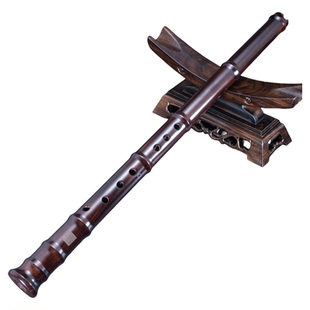 老红木南箫乐器戈建明精制红木箫古风大头8孔1节通口专业演奏级萧