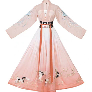 白浅汉服三生三世十里桃花同款古装轻纱款汉服仙女演出中国风飘逸