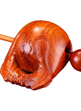 花梨木法器实木木鱼佛堂打击乐器