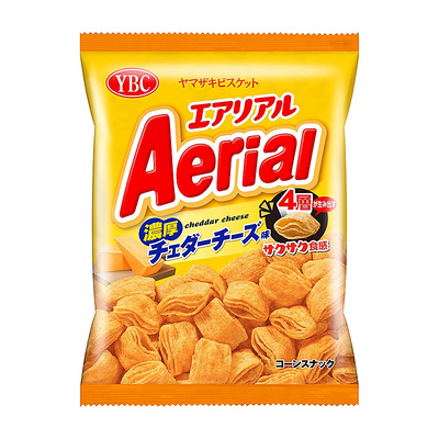 日本YBC空心脆芝士岩盐薯片