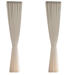 2025新款加高加长3.3米窗帘双面雪尼尔送高温定型全遮光同色布料