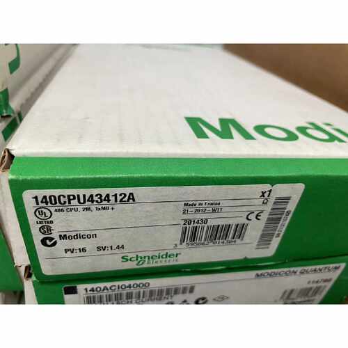 议价施耐德处理器140CPU43412A全新原装
