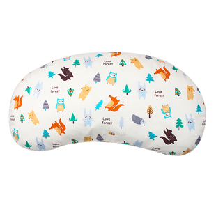 儿童枕套天资睡眠N3n5婴儿方程式博士月牙A类纯棉月亮硅胶枕头套