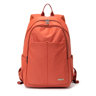 Fouvor火狐大容量双肩包休闲轻便旅行包女牛津布电脑书包户外背包