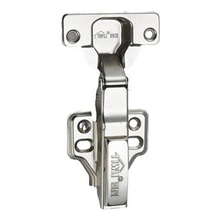 无力铰链橱柜门无弹簧飞机合页衣柜五金折叠无阻尼液压无缓冲铰链