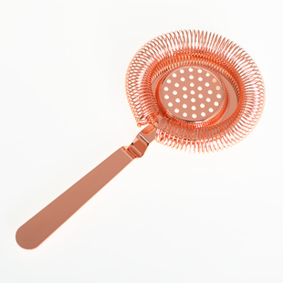 酒吧调酒工具欧式复古霍桑滤冰器过滤器隔冰器Strainer鸡尾酒工具