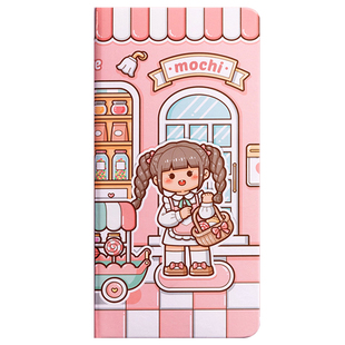 小麻薯weeks手账本高颜值随身便携网格口袋本方格内页周计划本女生款小笔记本子可爱少女心手帐本贴纸套装