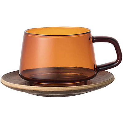 复古咖啡杯kinto日本琥珀色