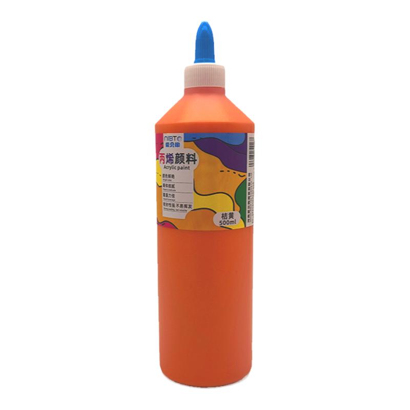 丙烯颜料500ml/毫升大瓶批发套装石膏娃娃水粉彩绘儿童DIY广场画