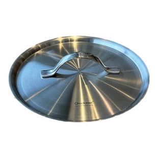 卓德铭全钢盖18/10不锈钢锅盖奶锅汤锅内嵌下沉盖子提手盖16-28cm