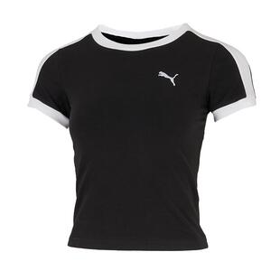 PUMA彪马女装2025秋季新款T7 Slim Tee圆领透气短袖T恤635876