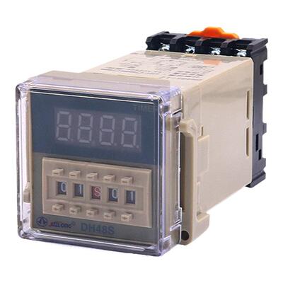 通电延时时间继电器循环控制