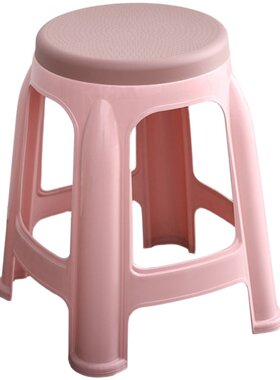 塑料凳子餐桌椅子加厚破损包赔
