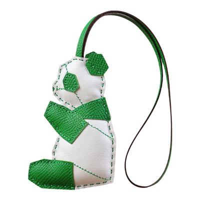 熊猫挂件真皮包包挂饰