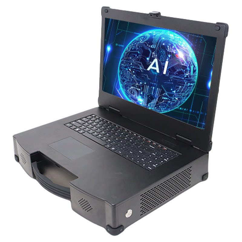 研涛AI加固笔记本三防移动工作站RTX4090M 16G大模型部署本地服务器PCIE x16扩展深度学习仿真计算一体机终端